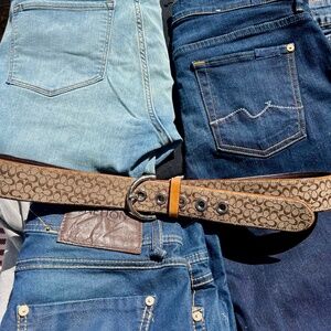 Coach belt, size M